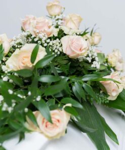 Dekoration Vit Rosa